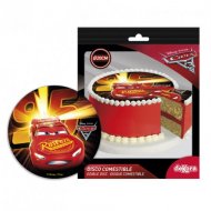 Disque en sucre Cars 3 (20 cm)