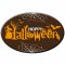 3 D�co Ovales Halloween Fun en Chocolat (5 cm) images:#2