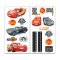 18 Stickers Cars - Azyme images:#2