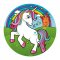 Petit Disque Licorne Magique (16 cm) - Sucre images:#0