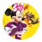 Petit Disque Minnie Racer (16 cm ) - Sucre images:#0