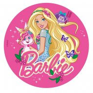 Disque en Azyme Barbie Animaux magiques