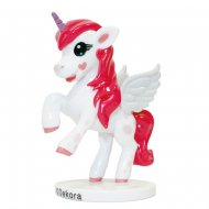 Figurine Licorne sur socle (8 cm) - PVC