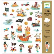 160 Stickers Pirates
