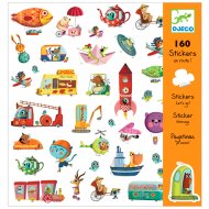160 Stickers En route
