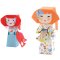 Paper Toys - 5 Poup�es Kokeshis images:#1