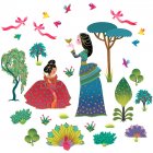 Stickers repositionnables - Princesse ador�e