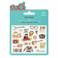 Mini stickers Pop et Rock