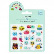Mini stickers M�t�o Relief 2D