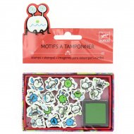 Mini tampons Emoticones + Encreur vert