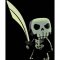 Arty Toys - Guerrier Skully Phosphorescent images:#1