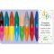8 Crayons de Couleurs Bicolores images:#0