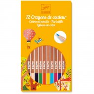 12 Crayons de couleurs