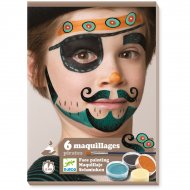 Maquillage et Stickers de Peau - Pirate