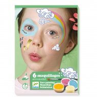 Maquillage et Stickers de Peau - Arc en Ciel