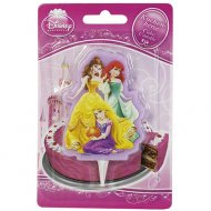 Bougie Silhouette Princesse Disney