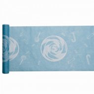Chemin de table Candy Bleu
