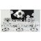 2 Lanternes Deco Ballon de Football (30 cm) - Papier images:#1