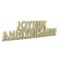 Supports Lettres Joyeux Anniversaire (39 cm) Bois Brut images:#0