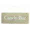 Pancarte Candy Bar (25 cm) - Bois images:#0