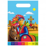 8 Pochettes � cadeaux Indien Rainbow