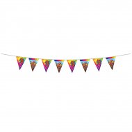 Guirlande Fanions Indien Rainbow