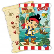 6 Invitations Jake Le Pirate 2