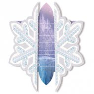 6 Invitations La Reine des Neiges sur glace