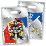 8 Pochettes � cadeaux Chevalier Bouclier