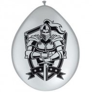 8 Ballons Chevalier Bouclier