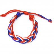Bracelet tress� Tricolore
