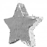 Pinata Etoile Argent (45 cm)