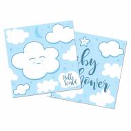 20 Serviettes Baby Shower Gar�on