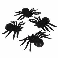 4 Grosses Araign�es Velues (11 cm)