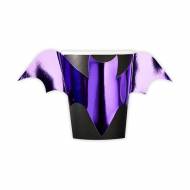 8 Gobelets Chauve-Souris - Purple Halloween
