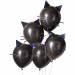 Kit 5 Ballons Chat Noir - Halloween. n�1
