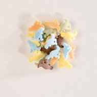 Dinosaures multicolores en sucre 50 gr
