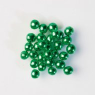 Perles Croustillantes Vert brillant (4 mm - 50 g) - Chocolat