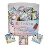 3 Carr�s de Chocolat au Lait - Emballage Licorne
