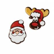 P�re No�l & �lan - Chocolat Noir