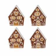 4 Maisonnettes (4 cm) - Chocolat au Lait