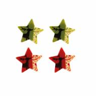 4 Etoiles Cerf (4 cm) - Chocolat Blanc