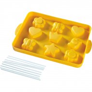 Moule Silicone 9 Cake pop Jolis Coeurs