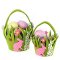 Lot de 2 Paniers Lapin Jardin images:#1