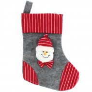 Botte de No�l Bonhomme de Neige (23 cm) - Feutrine et Peluche