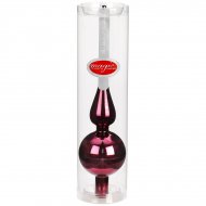 Pointe de Sapin Rose Fuchsia Miroir (28 cm) - Verre