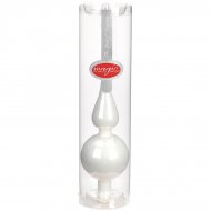 Pointe de Sapin Blanc Cr�me (28 cm) - Verre