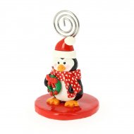 Marque-Place Pingouin de No�l (9 cm)
