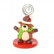 Marque-Place Renne de No�l (9 cm)