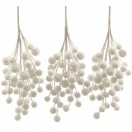 3 Branches de Baies enneig�es (22 cm)